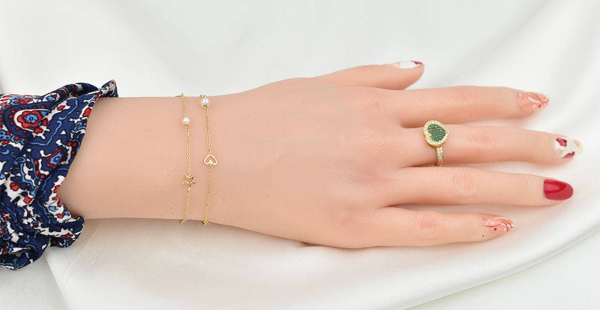 Χρυσό Βραχιόλι Κ9